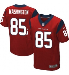 Nike Texans #85 Nate Washington Red Alternate Mens Stitched NFL Elite Jersey