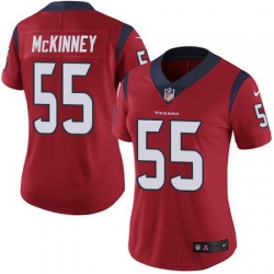 Nike Texans 55 Benardrick McKinney Red Alternate Womens Stitched NFL Vapor Untouchable Limited Jersey