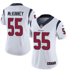 Nike Texans 55 Benardrick McKinney White Womens Stitched NFL Vapor Untouchable Limited Jersey