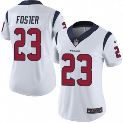 Womens Nike Houston Texans 23 Arian Foster Elite White NFL Jersey
