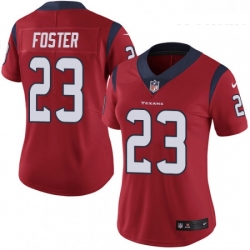 Womens Nike Houston Texans 23 Arian Foster Limited Red Alternate Vapor Untouchable NFL Jersey