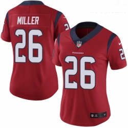 Womens Nike Houston Texans 26 Lamar Miller Elite Red Alternate NFL Jersey