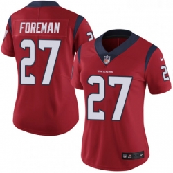 Womens Nike Houston Texans 27 DOnta Foreman Elite Red Alternate NFL Jersey
