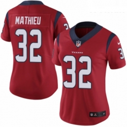 Womens Nike Houston Texans 32 Tyrann Mathieu Red Alternate Vapor Untouchable Elite Player NFL Jersey