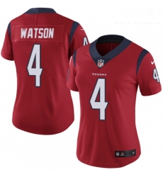 Womens Nike Houston Texans 4 Deshaun Watson Elite Red Alternate NFL Jersey