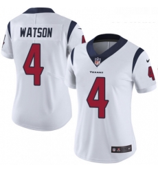 Womens Nike Houston Texans 4 Deshaun Watson Elite White NFL Jersey