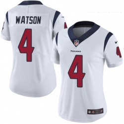 Womens Nike Houston Texans 4 Deshaun Watson Elite White NFL Jersey