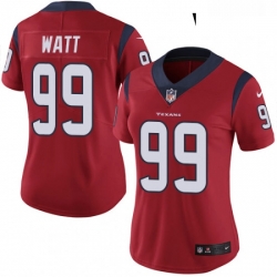 Womens Nike Houston Texans 99 JJ Watt Elite Red Alternate NFL Jersey