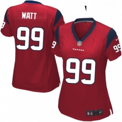 Womens Nike Houston Texans 99 JJ Watt Game Red Alternate NFL Jersey