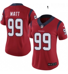 Womens Nike Houston Texans 99 JJ Watt Limited Red Alternate Vapor Untouchable NFL Jersey