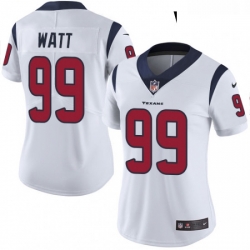 Womens Nike Houston Texans 99 JJ Watt Limited White Vapor Untouchable NFL Jersey
