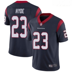 Texans #23 Carlos Hyde Navy Blue Team Color Youth Stitched Football Vapor Untouchable Limited Jersey