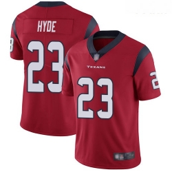 Texans #23 Carlos Hyde Red Alternate Youth Stitched Football Vapor Untouchable Limited Jersey