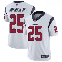 Texans #25 Duke Johnson Jr White Youth Stitched Football Vapor Untouchable Limited Jersey