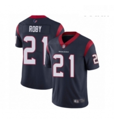 Youth Houston Texans 21 Bradley Roby Navy Blue Team Color Vapor Untouchable Limited Player Football Jersey