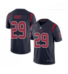 Youth Houston Texans 29 Bradley Roby Limited Navy Blue Rush Vapor Untouchable Football Jersey