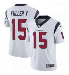 Youth Nike Houston Texans 15 Will Fuller V Limited White Vapor Untouchable NFL Jersey