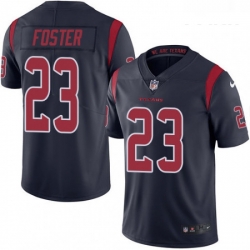 Youth Nike Houston Texans 23 Arian Foster Limited Navy Blue Rush Vapor Untouchable NFL Jersey