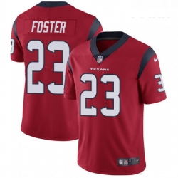 Youth Nike Houston Texans 23 Arian Foster Limited Red Alternate Vapor Untouchable NFL Jersey