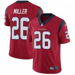 Youth Nike Houston Texans 26 Lamar Miller Limited Red Alternate Vapor Untouchable NFL Jersey