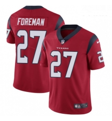 Youth Nike Houston Texans 27 DOnta Foreman Limited Red Alternate Vapor Untouchable NFL Jersey