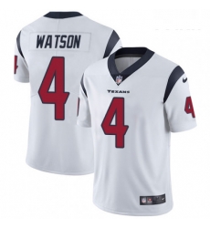 Youth Nike Houston Texans 4 Deshaun Watson Limited White Vapor Untouchable NFL Jersey