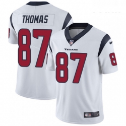 Youth Nike Houston Texans 87 Demaryius Thomas White Vapor Untouchable Limited Player NFL Jersey