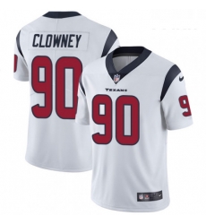 Youth Nike Houston Texans 90 Jadeveon Clowney Limited White Vapor Untouchable NFL Jersey