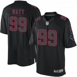 Youth Nike Houston Texans 99 JJ Watt Limited Black Impact NFL Jersey