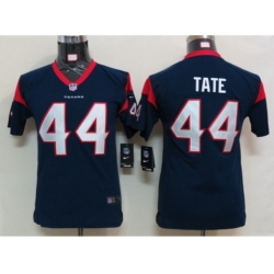 Youth Nike NFL Houston Texans #44 Tate Blue Jerseys
