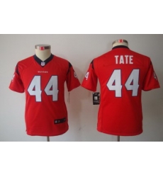 Youth Nike NFL Houston Texans #44 Tate Red Color[Youth Limited Jerseys]