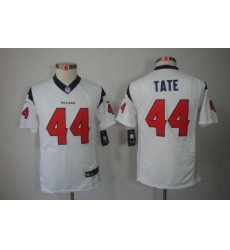 Youth Nike NFL Houston Texans #44 Tate White Color[Youth Limited Jerseys]