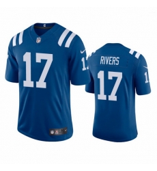 Indianapolis Colts 17 Philip Rivers Men Nike Royal 2020 Vapor Limited Jersey
