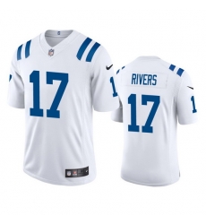 Indianapolis Colts 17 Philip Rivers Men Nike White 2020 Vapor Limited Jersey