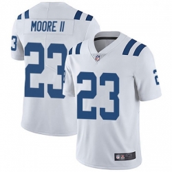 Men Indianapolis Colts Kenny Moore II Limited Color Rush Vapor Untouchable Jersey White