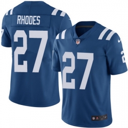Nike Colts 27 Xavier Rhodes Royal Blue Team Color Men Stitched NFL Vapor Untouchable Limited Jersey