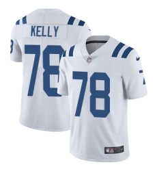 Nike Colts #78 Ryan Kelly White Mens Stitched NFL Vapor Untouchable Limited Jersey