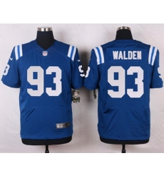 Nike Colts #93 Erik Walden Royal Blue Team Color Mens Stitched NFL Elite Jersey