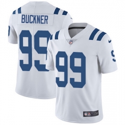 Nike Colts 99 DeForest Buckner White Men Stitched NFL Vapor Untouchable Limited Jersey