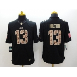 Nike Indianapolis Colts 13 T.Y. Hilton black Limited Salute to Service NFL Jersey