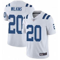 Nike Indianapolis Colts 20 Jordan Wilkins White Vapor Untouchable Limited Jersey