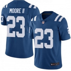 Nike Indianapolis Colts 23 Kenny Moore II Royal Vapor Untouchable Limited Jersey