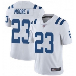 Nike Indianapolis Colts 23 Kenny Moore II White Vapor Untouchable Limited Jersey