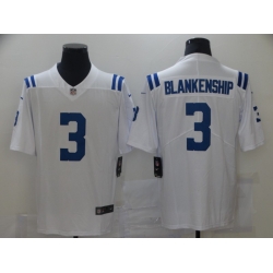 Nike Indianapolis Colts 3 Rodrigo Blankenship White Vapor Untouchable Limited Jersey