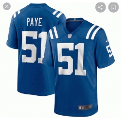 Nike Indianapolis Colts 51 Kwity Paye Royal Vapor Untouchable Limited Jersey