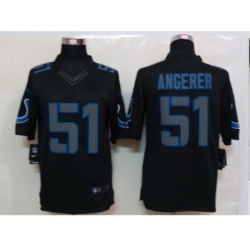Nike Indianapolis Colts 51 Pat Angerer Black Limited Impact NFL Jersey