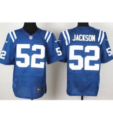 Nike Indianapolis Colts 52 DÃ¢â‚¬â„¢Qwell Jackson Blue Elite NFL Jersey