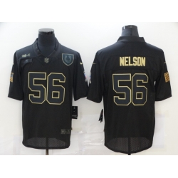 Nike Indianapolis Colts 56 Quenton Nelson Black 2020 Salute To Service Limited Jersey