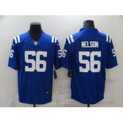 Nike Indianapolis Colts 56 Quenton Nelson Royal Color Rush Limited Jersey