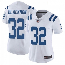 Women Indianapolis Colts Julian Blackmon Color Rush Vapor Untouchable Jersey White